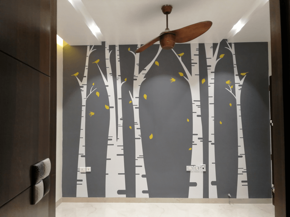 Bamboo Tree Wall Decal